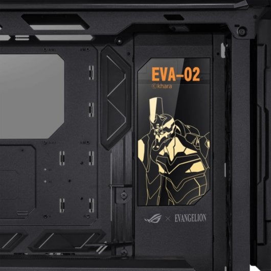 ASUS GR701 ROG HYPERION EVA-02 Edition Cristal Templado USB-C ARGB Roja
