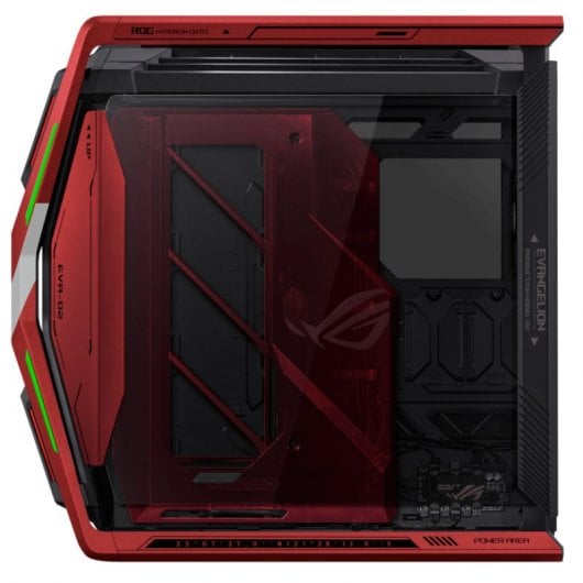 ASUS GR701 ROG HYPERION EVA-02 Edition Cristal Templado USB-C ARGB Roja