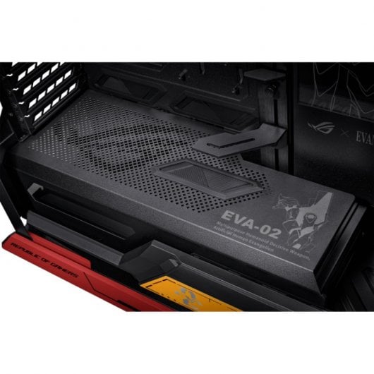 ASUS GR701 ROG HYPERION EVA-02 Edition Cristal Templado USB-C ARGB Roja