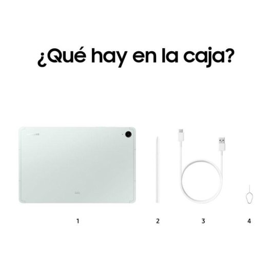 Tablet Samsung Galaxy Tab S9 FE Plus WiFi 12,4" 8GB 128GB Verde Stylus Pen