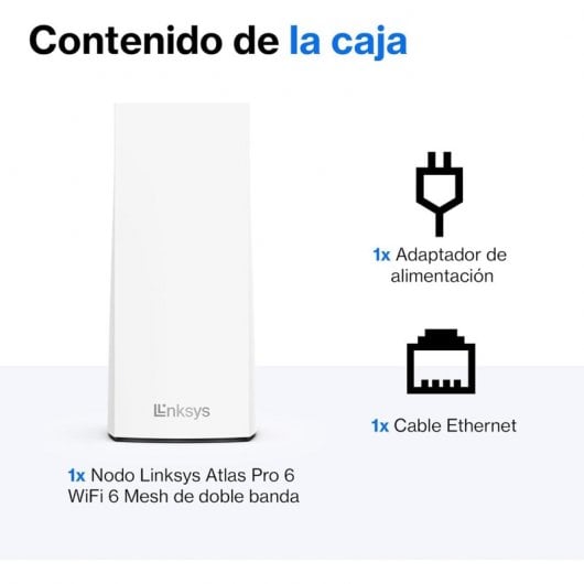 Linksys Atlas Pro 6 WiFi 6 Mesh Dual-Band AX5400