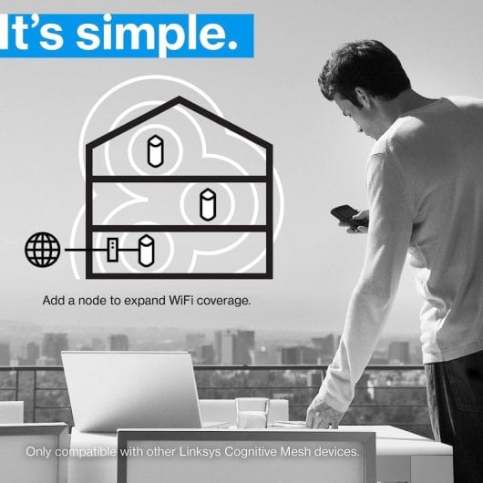Linksys Velop Pro 6E Sistema Mesh WiFi 6E True Tri-Band