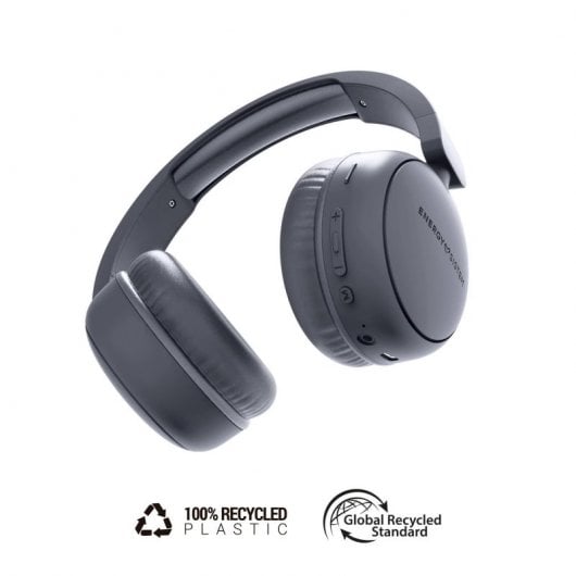 Energy Sistem Headtuner Auriculares Inalámbricos con Radio Fm Negros