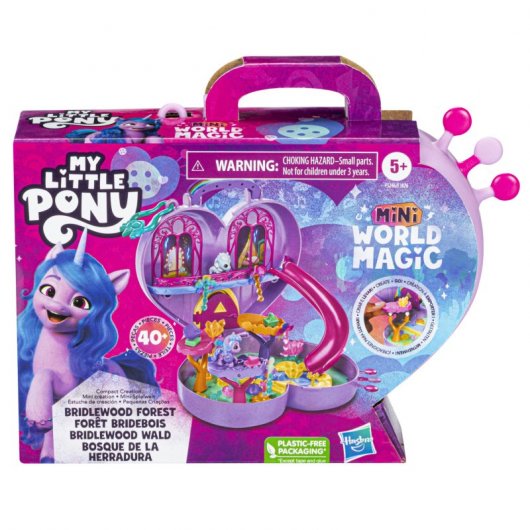 Hasbro My Little Pony Mini Mundo Mágico Estuche de Creación Bosque de la Herradura
