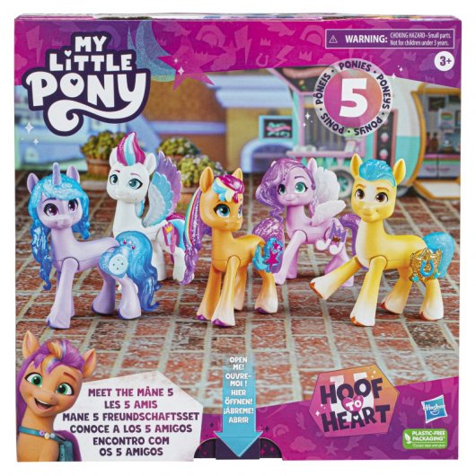 Hasbro Original My Little Pony Colección Conoce a los 5 Amigos