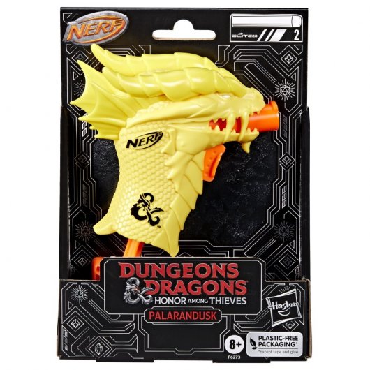 Hasbro Original Nerf Microshots Dungeons and Dragons Dart Launcher Palarandusk