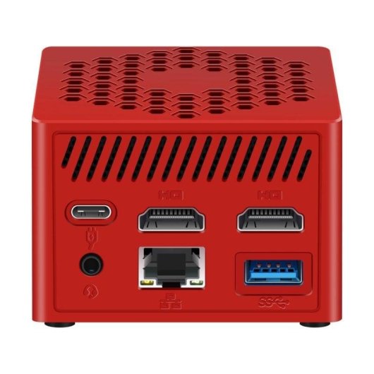 Mini PC Leotec N100 Intel Core N100/8GB/128GB SSD/UHD Graphics Windows 11 Rot