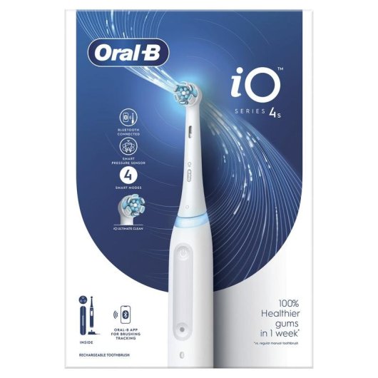 Oszillierende Zahnbürste Oral-B iO 4 4 Modi Drucksensor Bluetooth Reiseetui