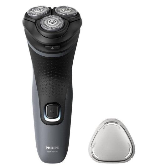 Elektrorasierer Philips Shaver 1000 Series S1142/00 Kabellos 40min Nass- und Trockenrasur 3 Scherköpfe Flexible Scherköpfe