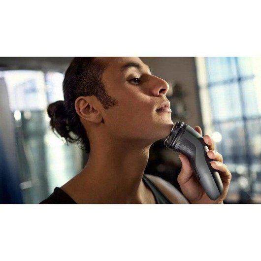 Elektrorasierer Philips Shaver 1000 Series S1142/00 Kabellos 40min Nass- und Trockenrasur 3 Scherköpfe Flexible Scherköpfe Präzisionstrimmer