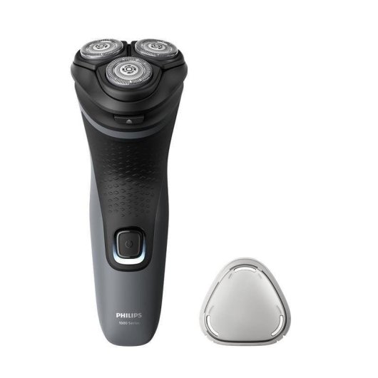 Elektrorasierer Philips Shaver 1000 Series S1142/00 Kabellos 40min Nass- und Trockenrasur 3 Scherköpfe Flexible Scherköpfe