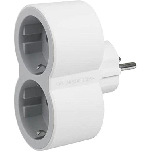 Legrand Adaptador 2x Schuko Blanco