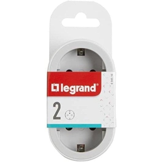Legrand Adaptador 2x Schuko Blanco