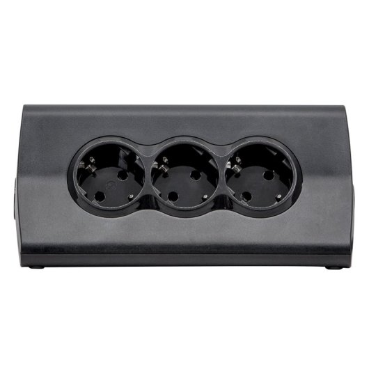 Multiprise Legrand avec support tablette 3x Schuko + 2x USB 1,5m Noir