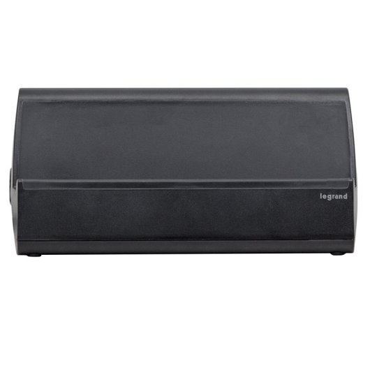 Multiprise Legrand avec support tablette 3x Schuko + 2x USB 1,5m Noir