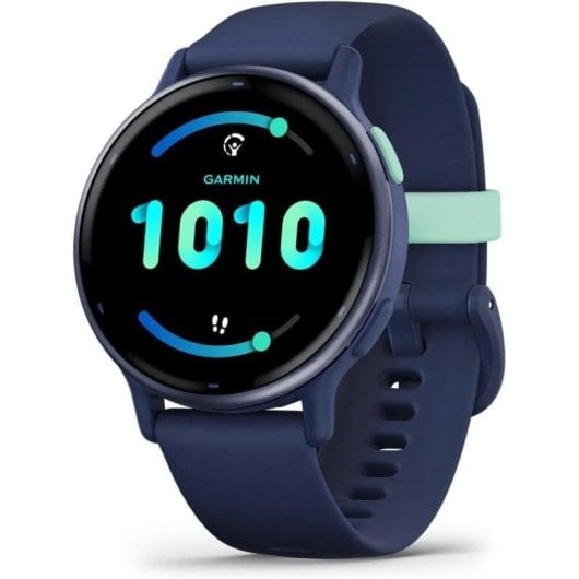 Garmin Vivoactive 5 Bluetooth GPS NFC 42mm AMOLED Blau Unisex Wasserdicht 5ATM SpO2 Puls Schlaftracking