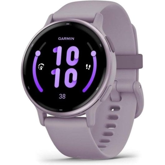 Garmin Vivoactive 5 Bluetooth GPS NFC 42mm AMOLED Lila Einheitsgröße Wasserdicht 5ATM SpO2 Pulsmesser Schlaftracking