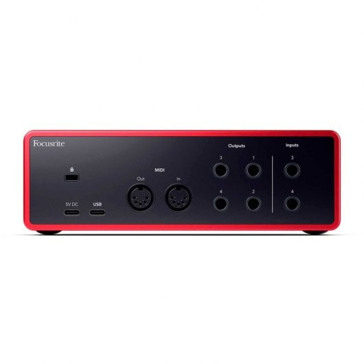 Interfaccia audio Focusrite Scarlett 4i4 di quarta generazione