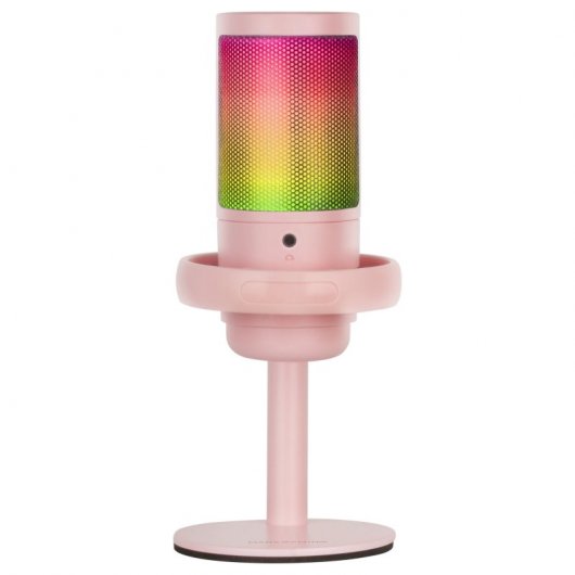 Mars Gaming MMIC-SE Micrófono de Estudio ARGB Ultra Alta Definición Cardioide Rosa