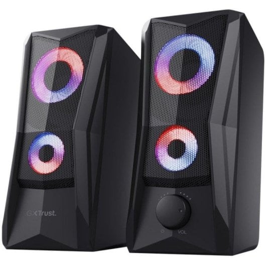 Altavoces Trust GXT 606 JAVV 2.0 alámbricos 12W con iluminación RGB