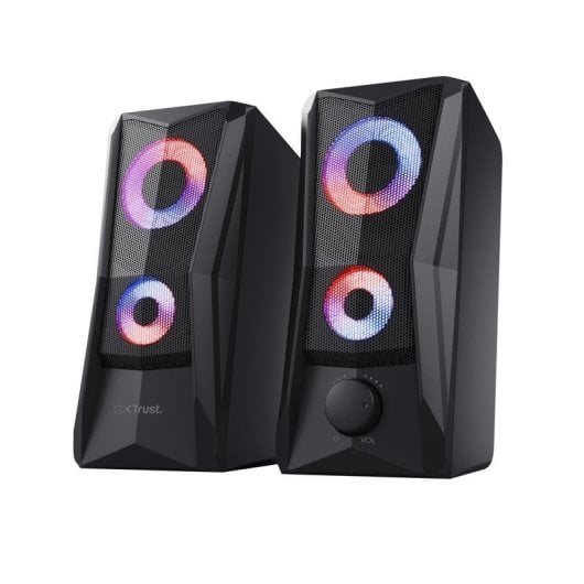 Altavoces Trust GXT 606 JAVV 2.0 alámbricos 12W con iluminación RGB