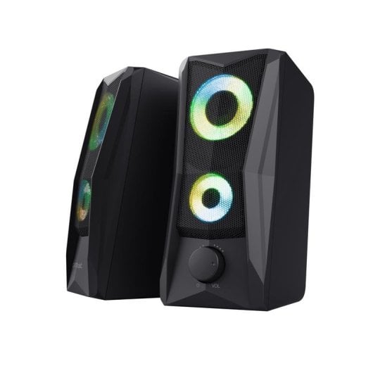Altavoces Trust GXT 606 JAVV 2.0 alámbricos 12W con iluminación RGB