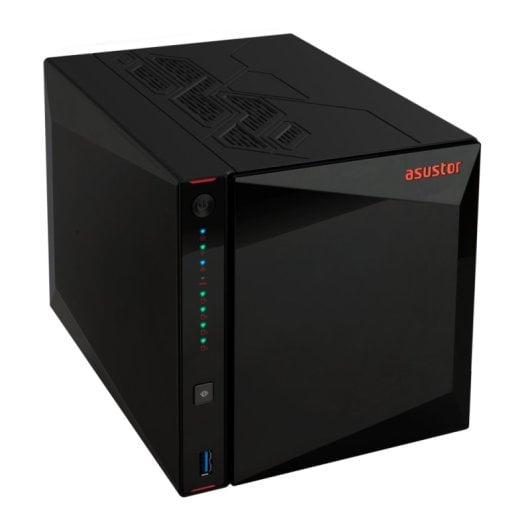 Asustor AS5404T Servidor de Almacenamiento NAS Ethernet Negro