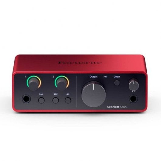 Focusrite Scarlett Solo Studio 4th Gen Interface de Audio