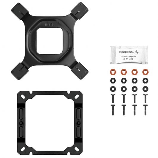 DeepCool AK500S Ventilateur CPU numérique 120 mm Noir