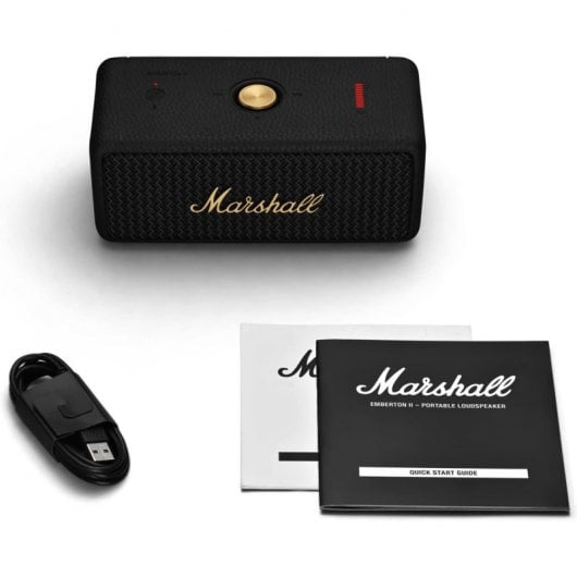 Marshall Emberton II Coluna Bluetooth Preta