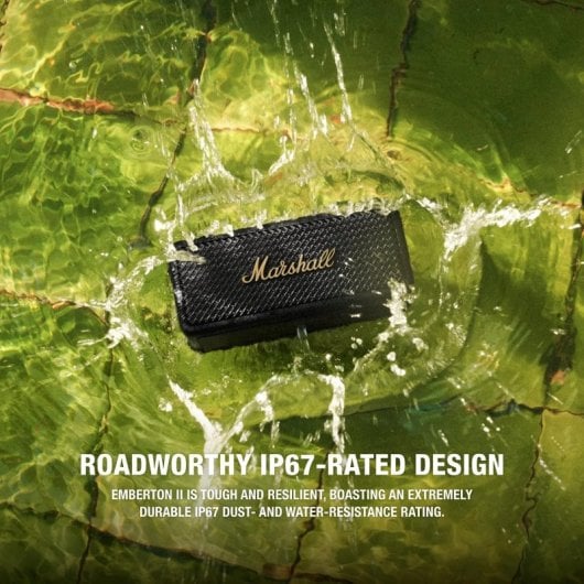 Marshall Emberton II Coluna Bluetooth Preta