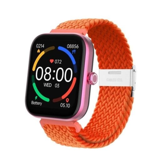 DCU Los Angeles Bluetooth 44,5mm TFT Púrpura Correas Rosa Naranja IP67 SpO2 Pulsómetro Sueño