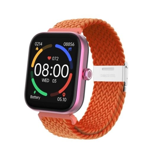 DCU Los Angeles Bluetooth 44,5mm TFT Púrpura Correas Rosa Naranja IP67 SpO2 Pulsómetro Sueño