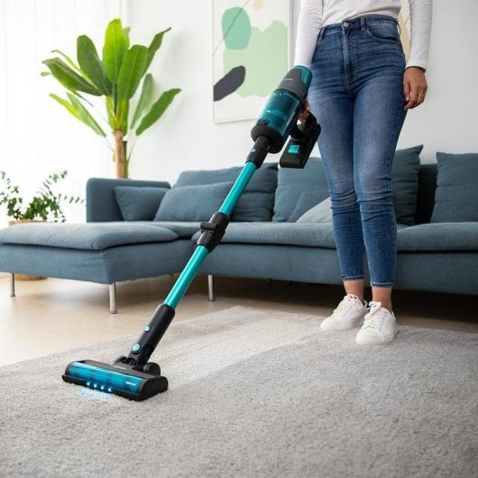 Aspirapolvere senza filo Cecotec Conga Rockstar 7500 Astral ErgoWet Animal 680W 250AW Autonomia 90min WaterTank Animali