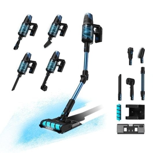 Cecotec Conga Rockstar 8500 Infinity ErgoWet Animal Aspiradora Escoba/Mano sin Cables 29.6V 680W