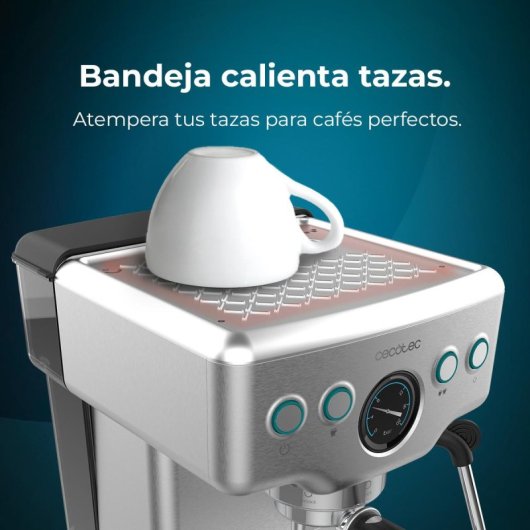 Cecotec Power Espresso 20 Barista Mini Caffettiera Espresso con nanometri 20 bar in acciaio inossidabile