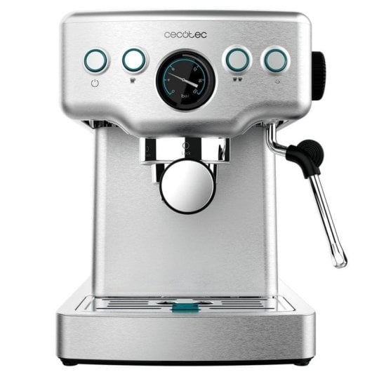 Cafetera Barista Cecotec Power Espresso 20 Barista Mini 1,8L 20 bares con manómetro y vaporizador