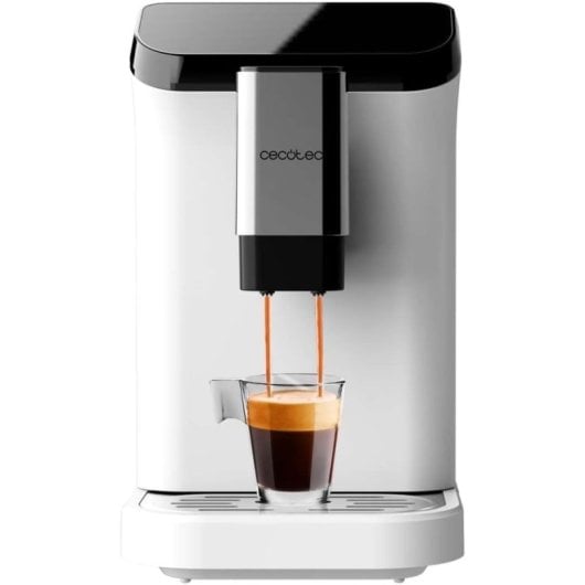 Cecotec Cremmaet Macchia White Caffettiera Espresso Superautomatica con Macinacaffè 19 Barre Bianca
