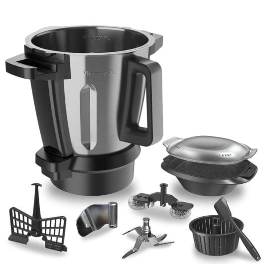 Cecotec Mambo CooKing Total Gourmet Robot de Cocina Multifunción con Dispensador de Alimentos 4.5L