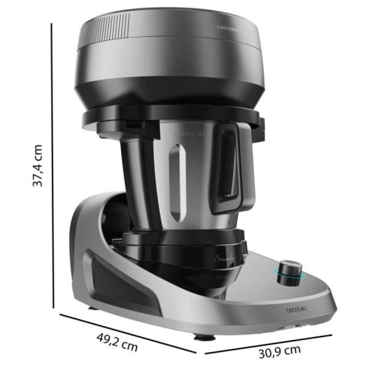 Cecotec Mambo CooKing Victory Robot de Cozinha Multifunções com Dispensador de Alimentos 4.5L 1600W