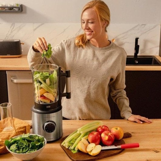 Licuadora Cecotec Grand Katana 2700Max Total Destroy B 2700W 1,8L Vidro Preto