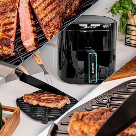 Cecotec Cecofry DuoHeat 6000 Freidora de Aire sin Aceite 6L 2200W Negra Reacondicionado