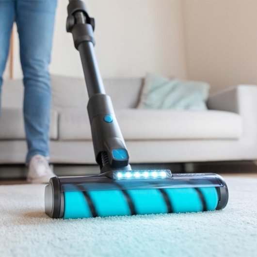 Cecotec Conga Rockstar 9500 Connected Ergowet 3000 IA Aspiradora Escoba/Mano sin Cable 29.6V 680W