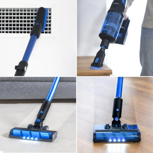 Cecotec Conga Rockstar 8500 Infinity Ergowet Animal Turbo balai/aspirateur à main sans fil 29.6V 680W
