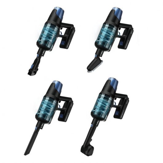 Cecotec Conga Rockstar 8500 Infinity Ergowet Animal Turbo balai/aspirateur à main sans fil 29.6V 680W