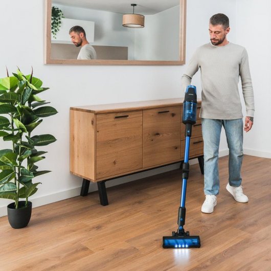 Cecotec Conga Rockstar 8500 Infinity Ergowet Animal Turbo balai/aspirateur à main sans fil 29.6V 680W