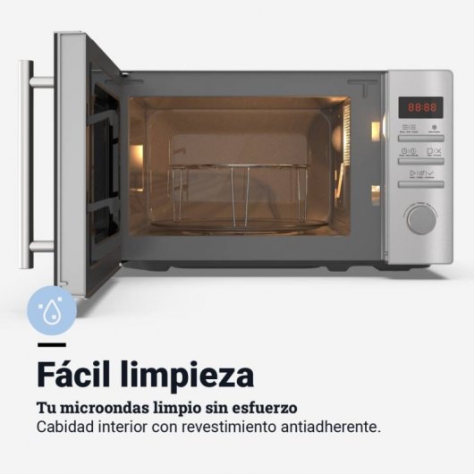 Universal Blue SPEEDYBAKE 6020DX Micro-ondas com Grill 20L 700W Aço Inoxidável