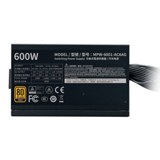 Cooler Master G600 Ouro 600W 80 Plus Ouro
