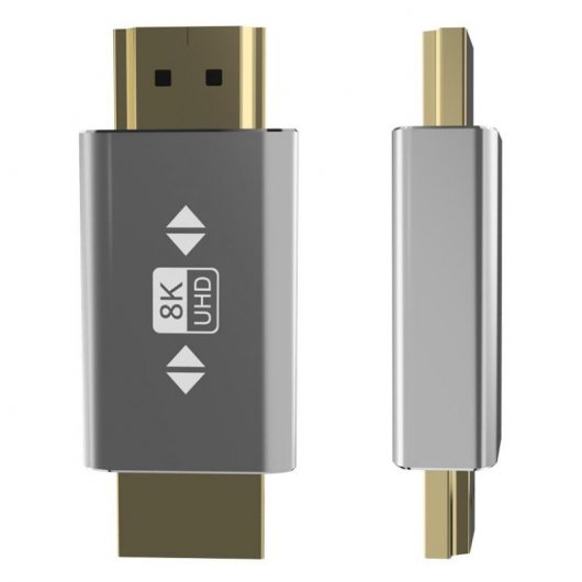 PcCom Essential Adaptador HDMI Macho a Macho a 8K V2.1
