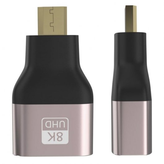 PcCom Essential Adaptador HDMI Micro Macho a Hembra a 8K V2.1